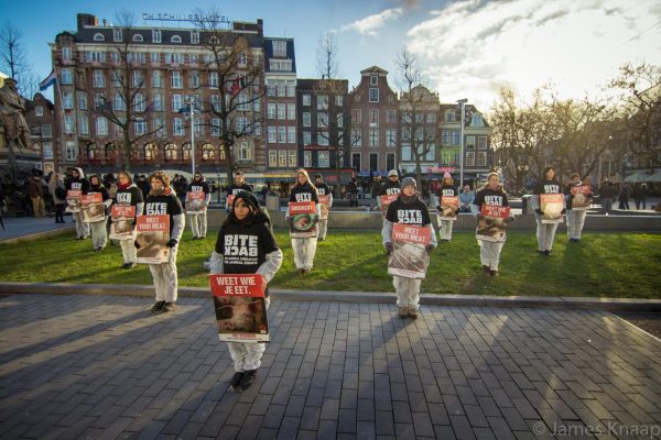 Bite Back Weet wie je eet campagne Amsterdam