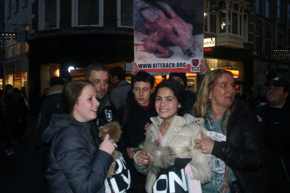 Anti bont actie Den Haag