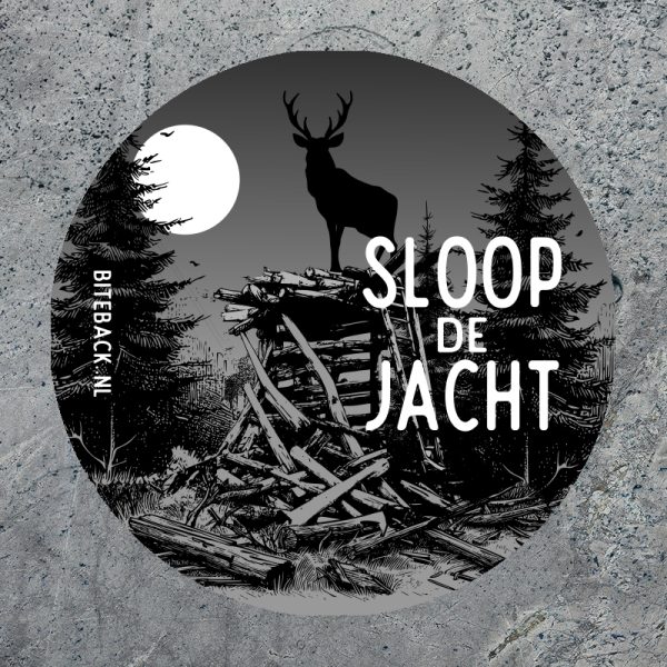 Sticker 'Sloop de jacht'