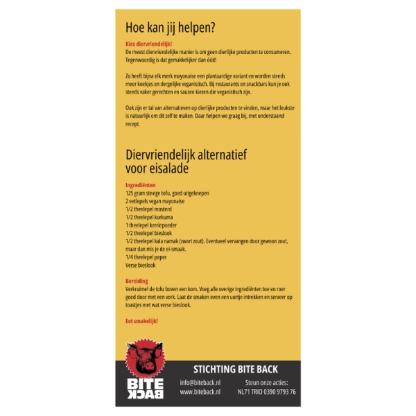 Ei-flyer (per 25 stuks) - Image 2