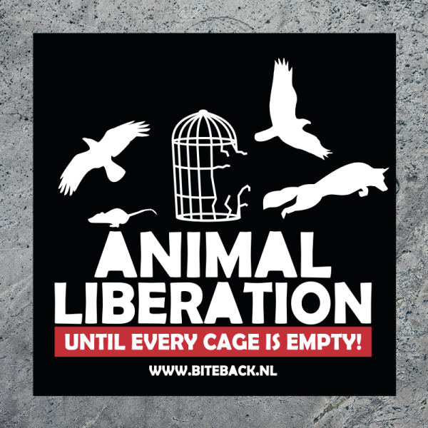 Sticker 'Animal Liberation'
