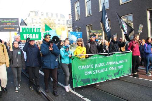 Het kopspandoek van het VeganBlok